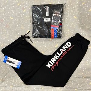 Kirkland Signature Ladies CrewNeck & Jogger - BUNDLE ( Size : L )